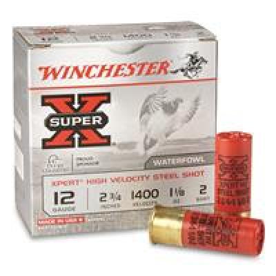 Winchester Xpert Hv Steel 12ga 2.75" 1-1/8 Oz. #4 25/Bx