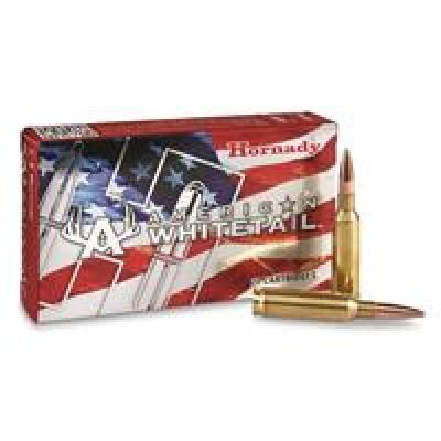 Hornady American Whitetail 6.5mm Creedmoor 129 Grain InterLock SP Brass