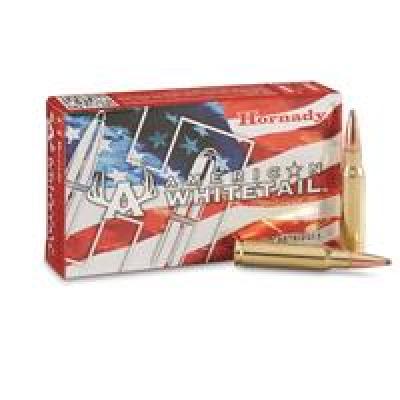 Hornady American Whitetail .308 Winchester 165 Grain InterLock SP Brass