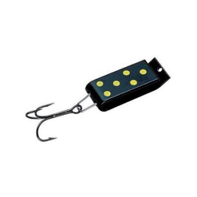 24954702 Spin-a-Lure - Silver & Red Dots