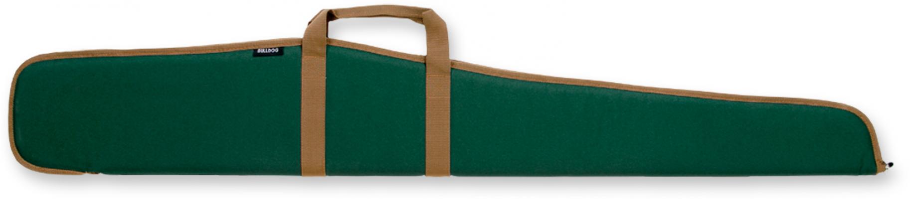 Bulldog Pit Bull Shotgun Case 52  Weather Resistant Nylon Green/camel