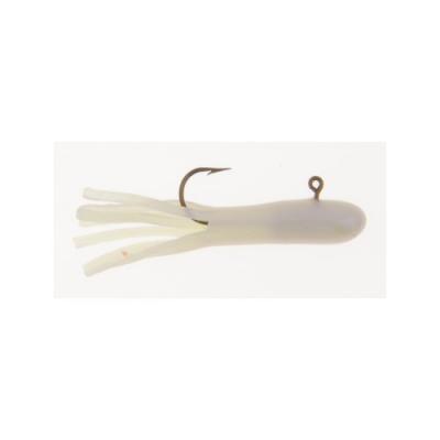 Berkley PowerBait 1/16 Oz Pre-Rigged Atomic Tubes 5-Pack Pearl, 1/32 Oz -