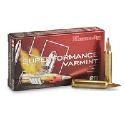 Hornady Superformance Varmint Rifle Ammunition 20 Round Box