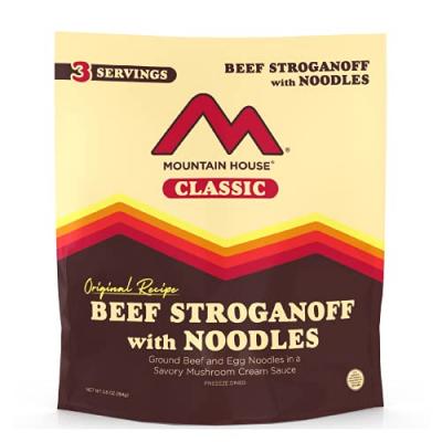 290092 Classic Beef Stroganoff Food with Noodle