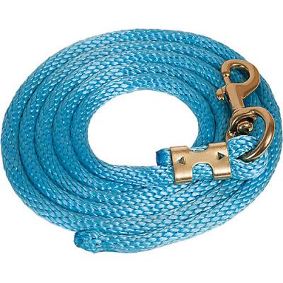 Mustang Poly Lead Rope with 1" Brass Plated Bolt Snap