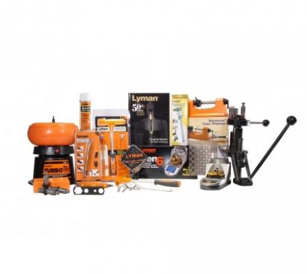 Lyman Brass Smith All-American 8 Turret Press Ultimate Reloading Kit System