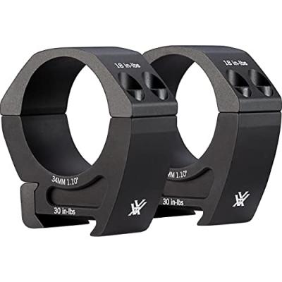 Vortex Pro Series 34mm Rings, Medium, Weaver/Picatinny