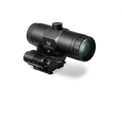 Vortex VMX-3T Magnifier with Flip Mount Black 4.3in 11.9oz VMX-3T
