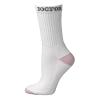 Boot Doctor Women's Durable Crew Boot Socks (3 Pair Pack) - White