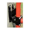 GL22P HD Two-Way Lockable Gate Latch 1.625-2 in. O. D, Black