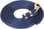 Mustang Poly Lead Rope with 1" Brass Plated Bull Snap
