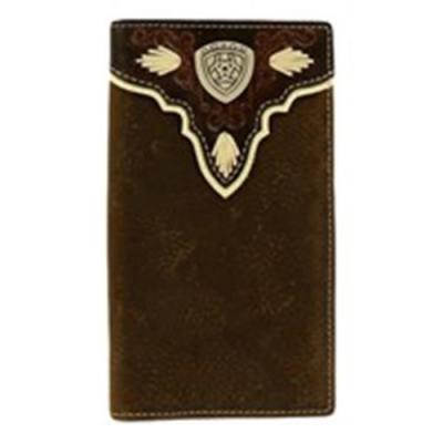 Ariat Rodeo Overlay Shield Concho Wallet