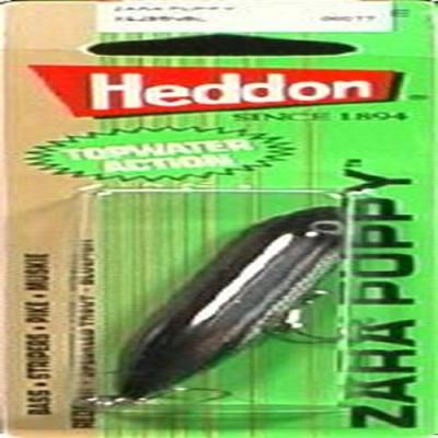 H9255-NBL Heddon Original Zara Spook - 0.75 Oz., Chrome & Black Bk