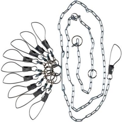 Lindy Easy String Chain Stringer Fishing Lure Accessory Silver 60 in