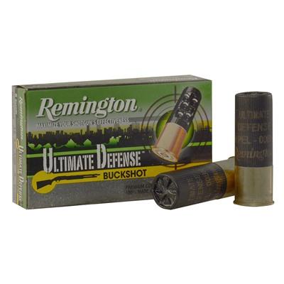 Remington Ultimate Defense Ammo 12 Gauge 2-3/4" 9 Pellet #00 Buckshot - 12