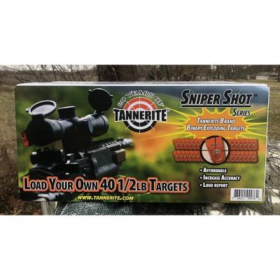 Tannerite Sniper Shot 20lb 40 Target Pack