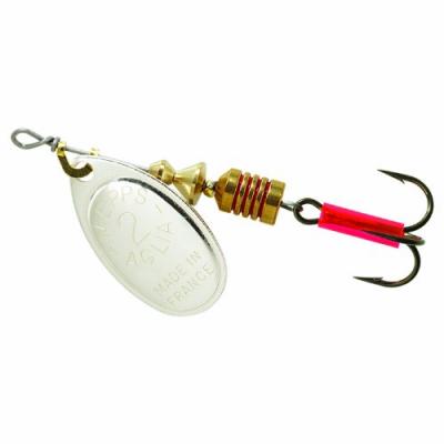 27702901 Aglia Original Plain Spinner - 0.16 Oz - Silver