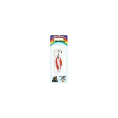 60514849 Pot-O-Gold Spoon - 1.75 in. - Red & White Stripe