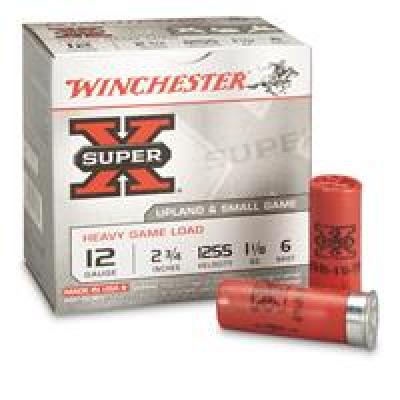 Winchester Super-X Game Load 12 Gauge Shotgun Ammo - 12 Gauge 2-3/4" 1-1/8