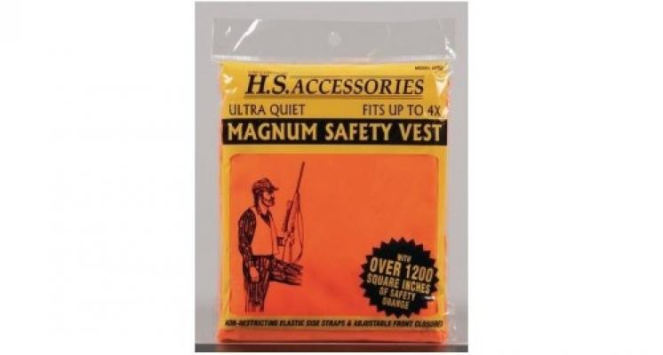 Hsp 02002 Hsp Mag Safety Vest Blaze Orange