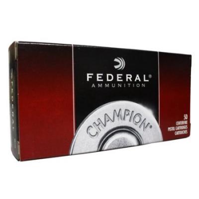 Federal 9mm Luger Champion Training FMJ, 115gr, 50ct