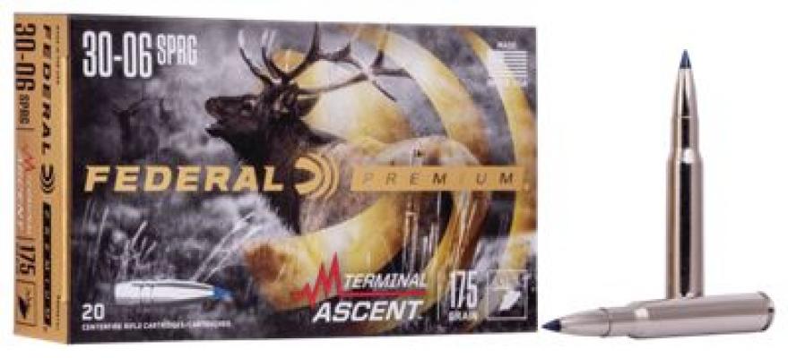 Federal Premium .30-06 Springfield Terminal Ascent, 175gr, 20ct