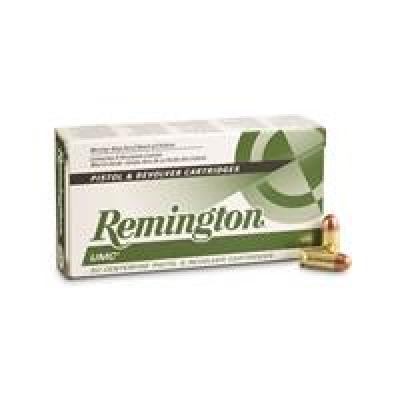 Remington .380 Auto UMC FMJ, 95gr, 50ct