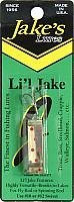 24955001 Lil Jake Lure - Gold & Red Dots
