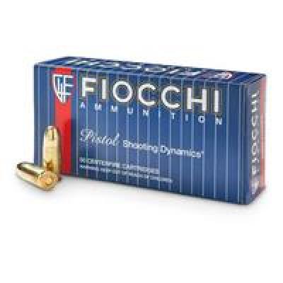Fiocchi 9mm Luger Range Dynamics FMJ, 115gr, 50ct