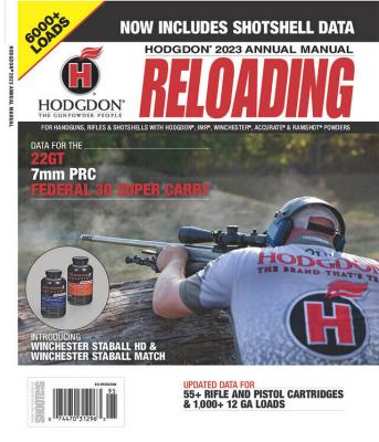 Hodgdon Powder 2023 Annual Manual Reloading  20th Edition
