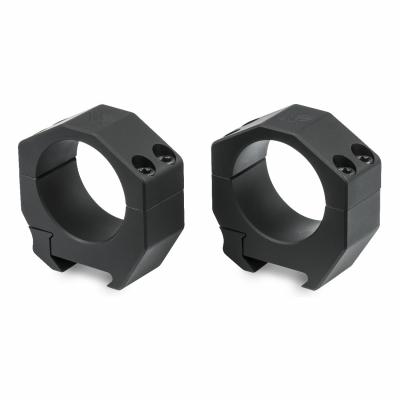 80142056 34 Mm Matte Black Precision Matched Scope Rings - PMR-34-1.1