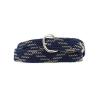 Nocona Belt Co Men's Big & Tall Nylon Cord Woven Belt - Navy and Grey