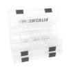 Calcutta - C2LTT-3700 3/pk 3700 Clear 2-Latch Tackle Tray