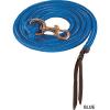 Mustang Poly Cowboy Lead Rope with 7/8" Brass Plated Bolt Snap