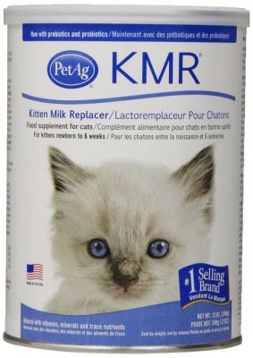 PetAg KMR Kitten Milk Replacer Powder 12 Oz.