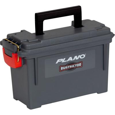 Plano Rustrictor Field/Ammo Box, Gray, Medium