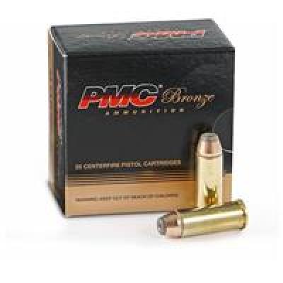 PMC Bronze JHP Revolver Ammunition 25 Round Box