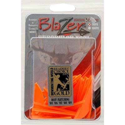 88687702 Bohning Blazer Broadhead Vanes - Neon Orange - 36 Pack