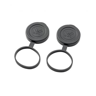 Vortex Tethered Objective Lens Covers Set of 2 42mm Diamondback Black CAPD42