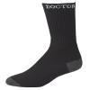 Boot Doctor Men's Work Boot Socks (3 Pair Pack) - Black Medium