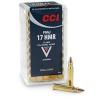 CCI .17 HMR Full Metal Jacket, 20gr, 50ct
