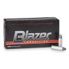 Blazer Aluminum Lead Round Nose Pistol Ammunition 50 Round Box