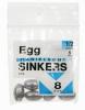 Egg Sinker 12Oz Size 8 5PK