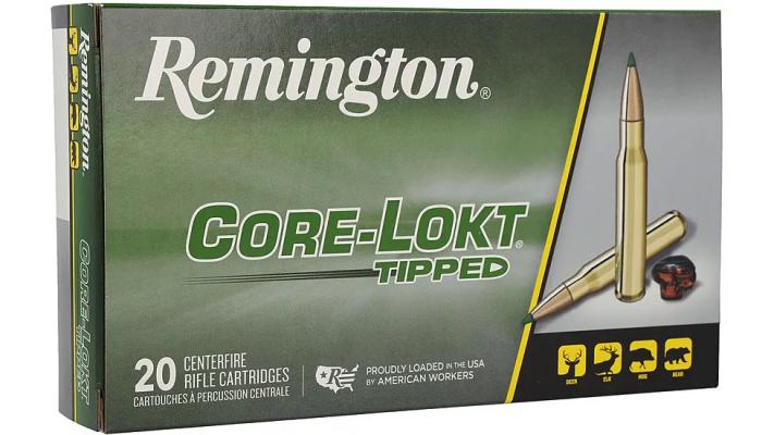 Remington 6.5 Creedmoor 129 Grains Core-Lokt Tipped Brass Cased Centerfire