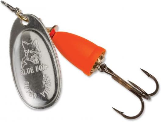 Blue Fox Super Vibrax Classic Spinner - 3/16 oz. - Silver Red
