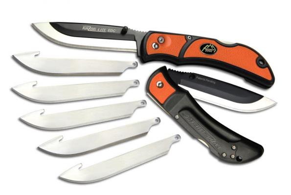 Outdoor Edge RLB-30C Razor-Lite EDC Folding Razor Knife, 3.5" Blade, orange