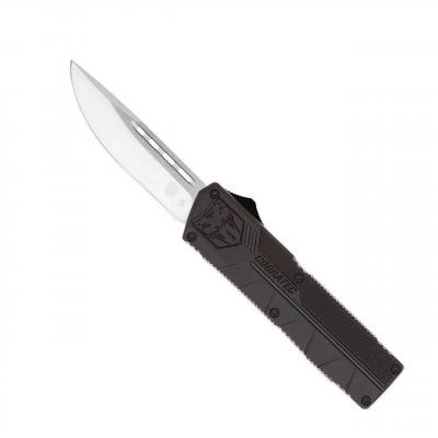 CobraTec Knives BCTLWDNS Lightweight 3.25 OTF Drop Point Plain D2 Steel