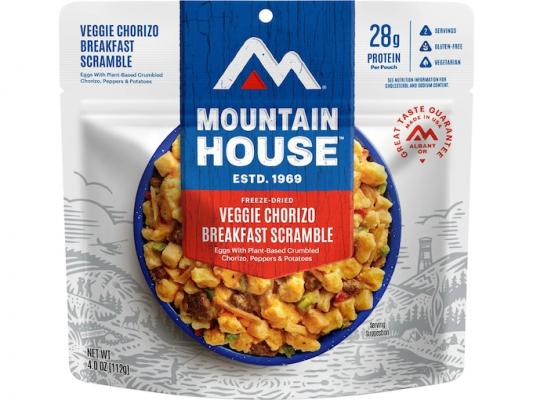 Mountain House Veggie Chorizo Breakfast Scramble Freeze Dried Food