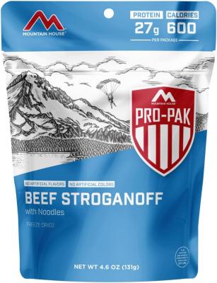 Mountain House Pro Pak Beef Stroganoff Freeze Dried Food