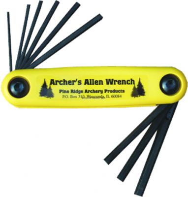 Pine Ridge Archery 2520 Archers Allen Wrench Set